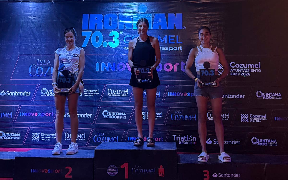 Viitória Lopes se classifica para o mundial no 70.3 Cozumel