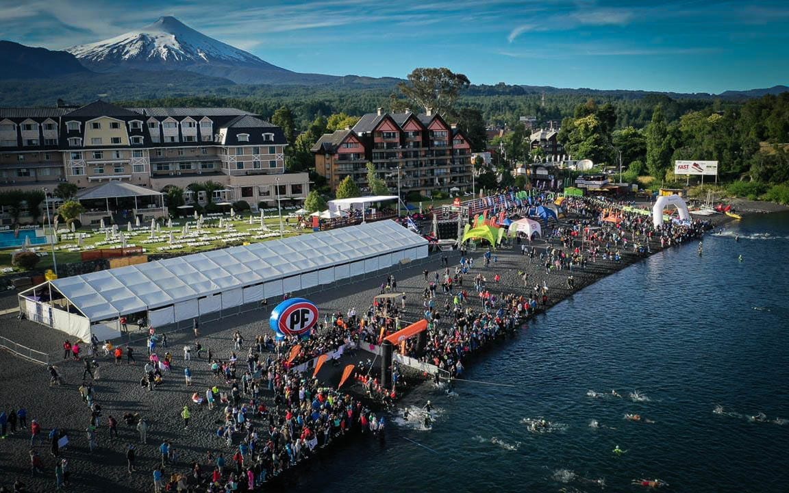 A verdadeira história e os vencedores do histórico Triathlon de Pucón no Chile